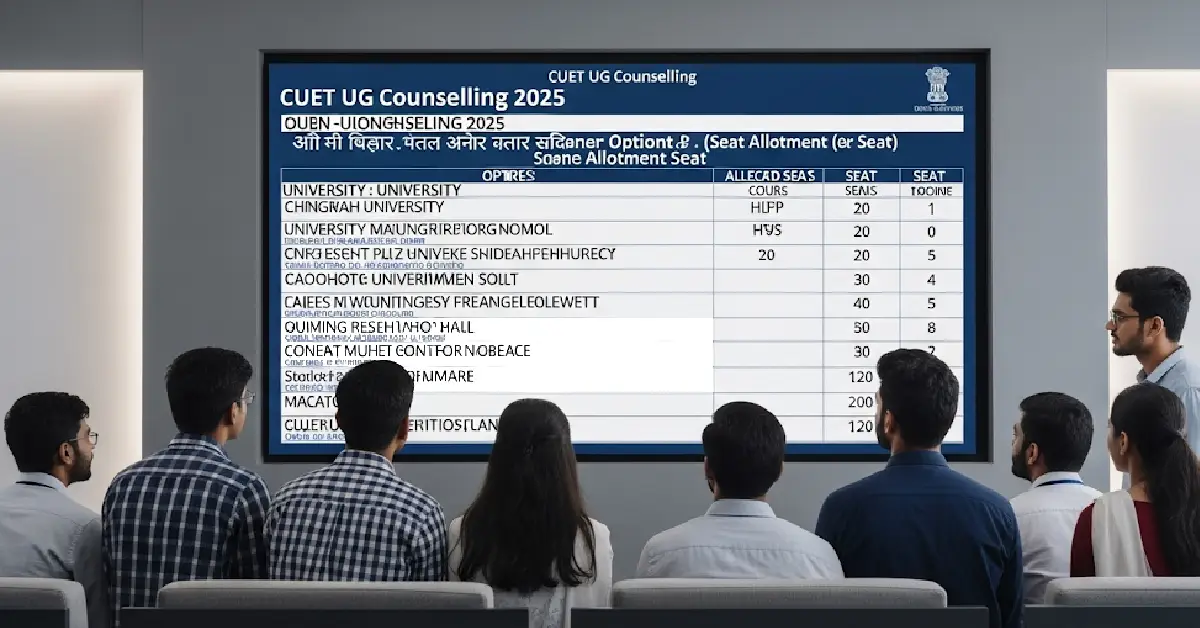 CUET UG Counselling 2025