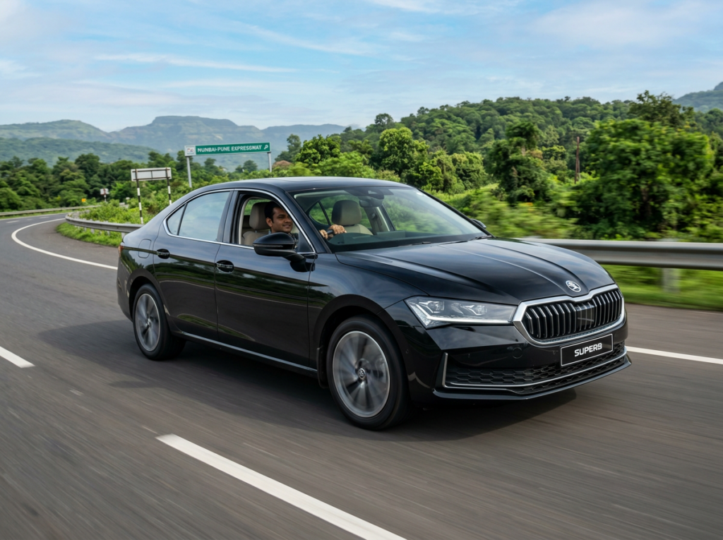 Skoda Superb diesel engine and front-wheel drive