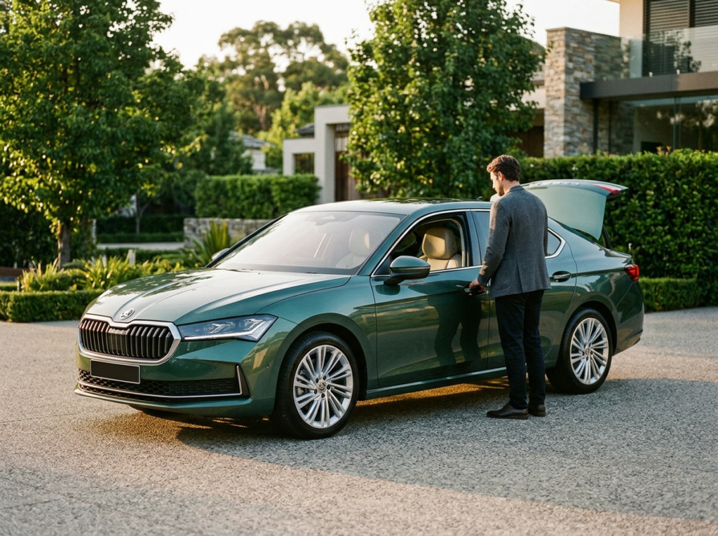 Skoda Superb premium exterior design
