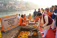 ओंकारेश्वर में पंचायतन मंदिर का शिलान्यास माननीय मुख्यमंत्री श्री मोहन यादव द्वारा 10 अगस्त 2024