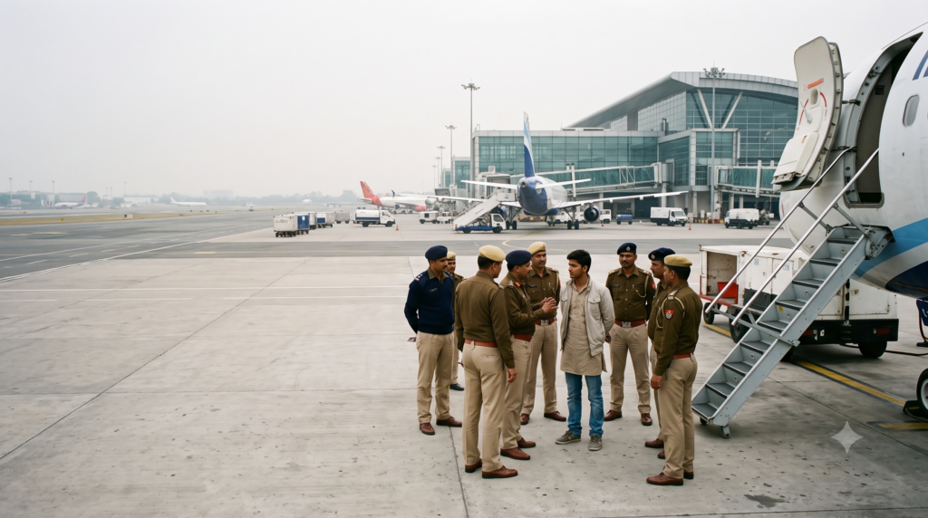 Abhijeet Dipke Air India Flight Detention