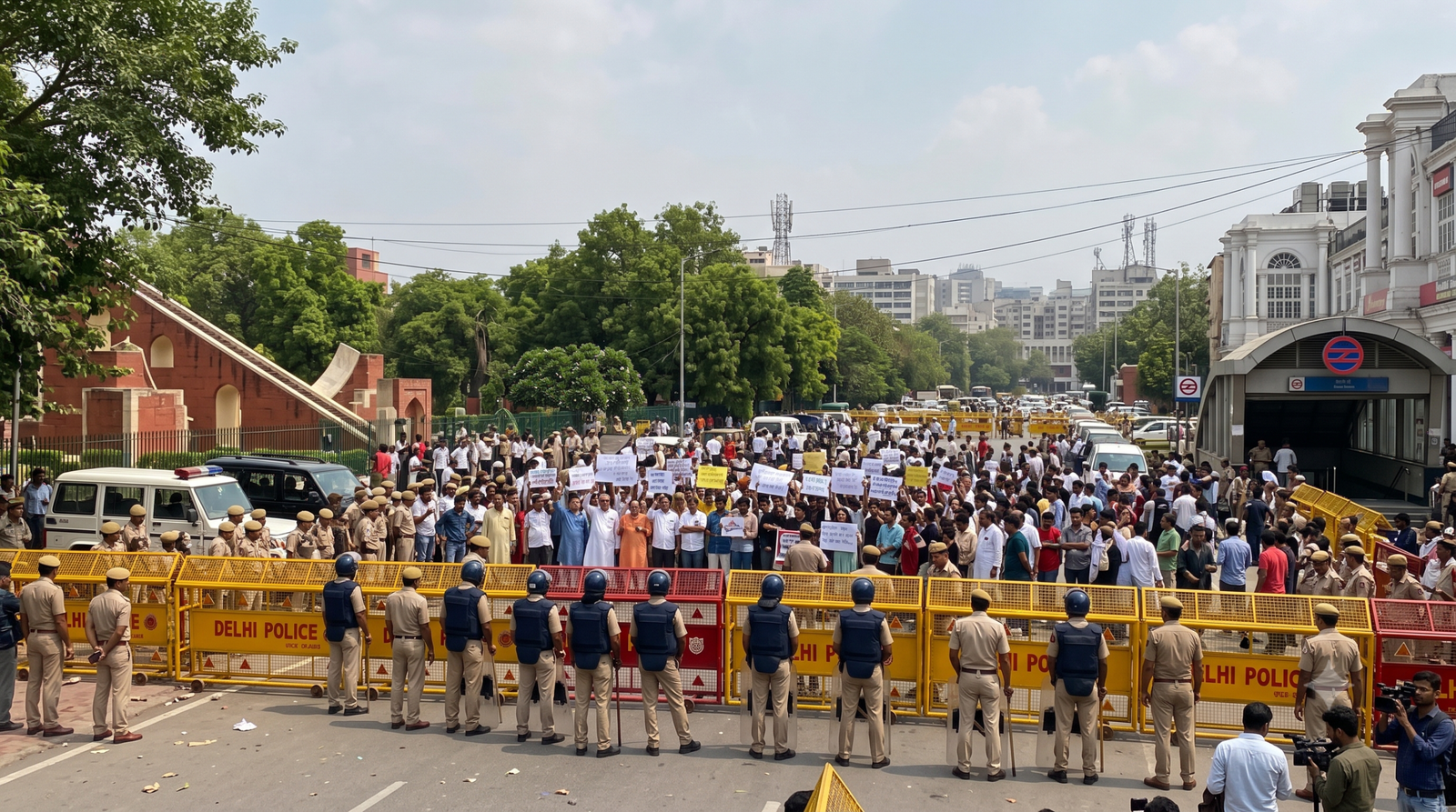 Delhi CJP Protest Live