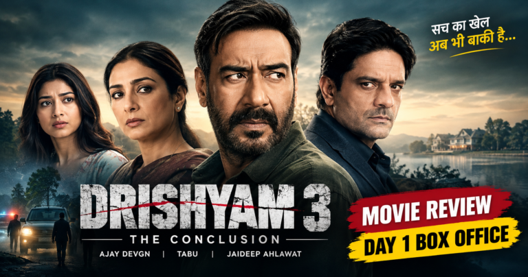 Drishyam 3 Movie Review Ajay Devgn Jaideep Ahlawat और Tabu